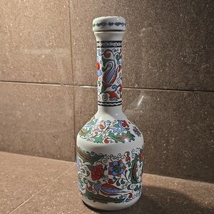 Vintage Metaxa Hand Made Greek Porcelain Decanter Bottle